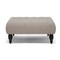 Baxton Studio Keswick Beige Linen Modern Tufted Ottoman 87-4391 - alternate 1